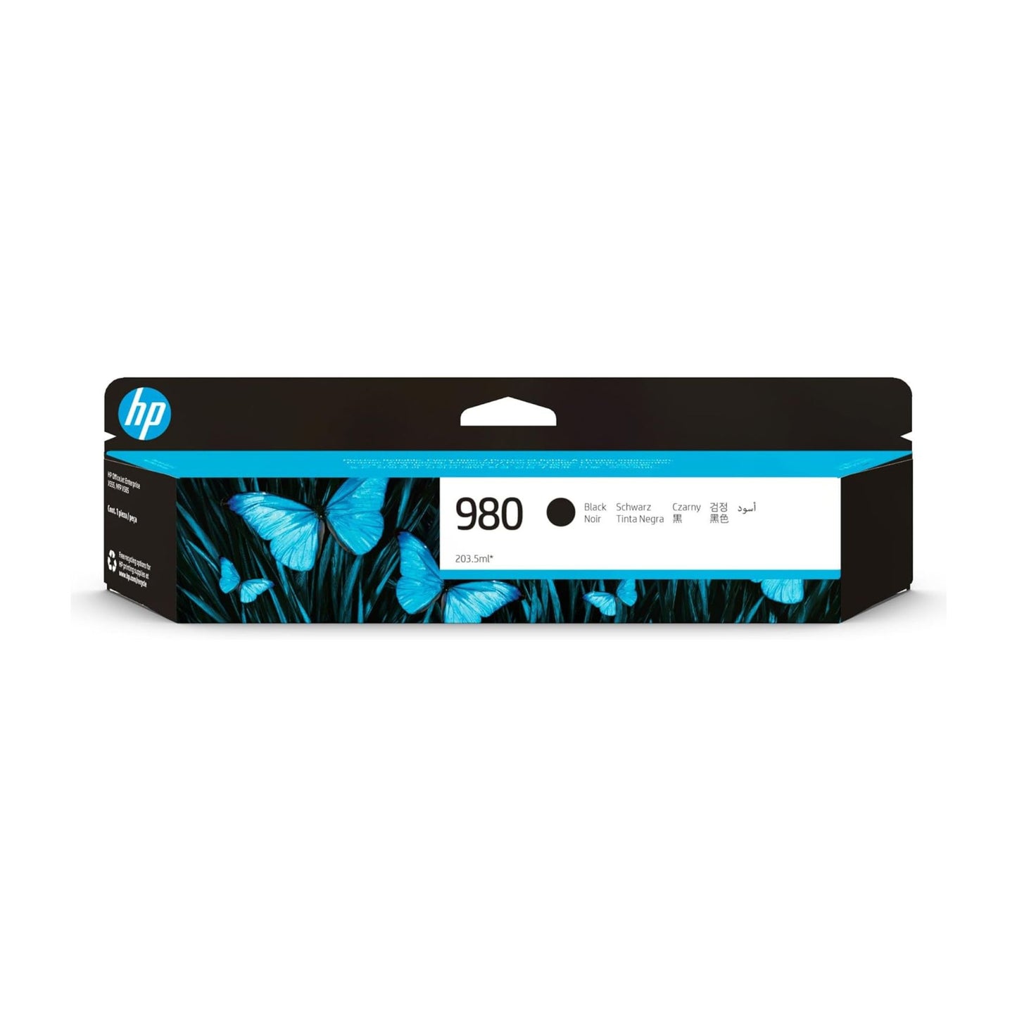 Cartuccia Nero Originale HP 980 D8J10A - Inchiostro per HP OfficeJet Enterprise