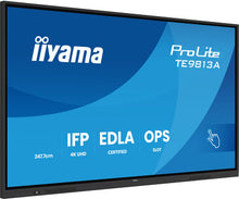 IIYAMA 98 uhd ir 40p touch ag with interactive android