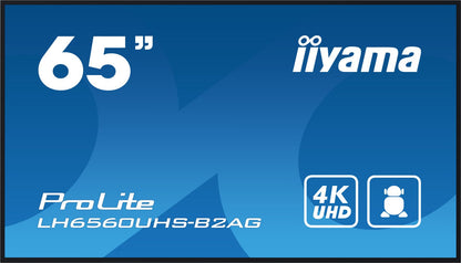 MONITOR IIYAMA 65" 3840x2160, uhd va panel