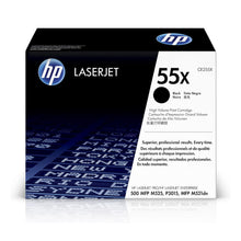 Toner Nero Originale HP 55X CE255X Alta Capacità per HP LaserJet Enterprise