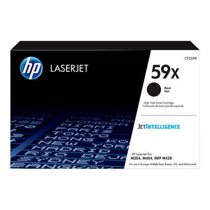 Cartuccia toner nero originale LaserJet HP 59X ad alta capacità CF259X