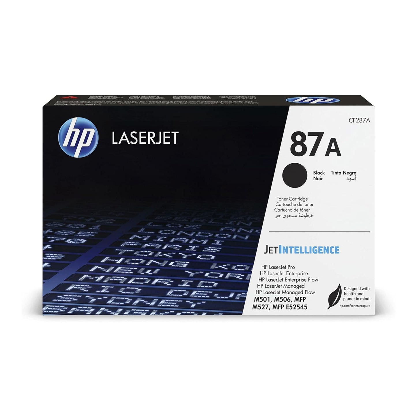 Toner Nero Originale HP 87A CF287A per HP LaserJet Enterprise