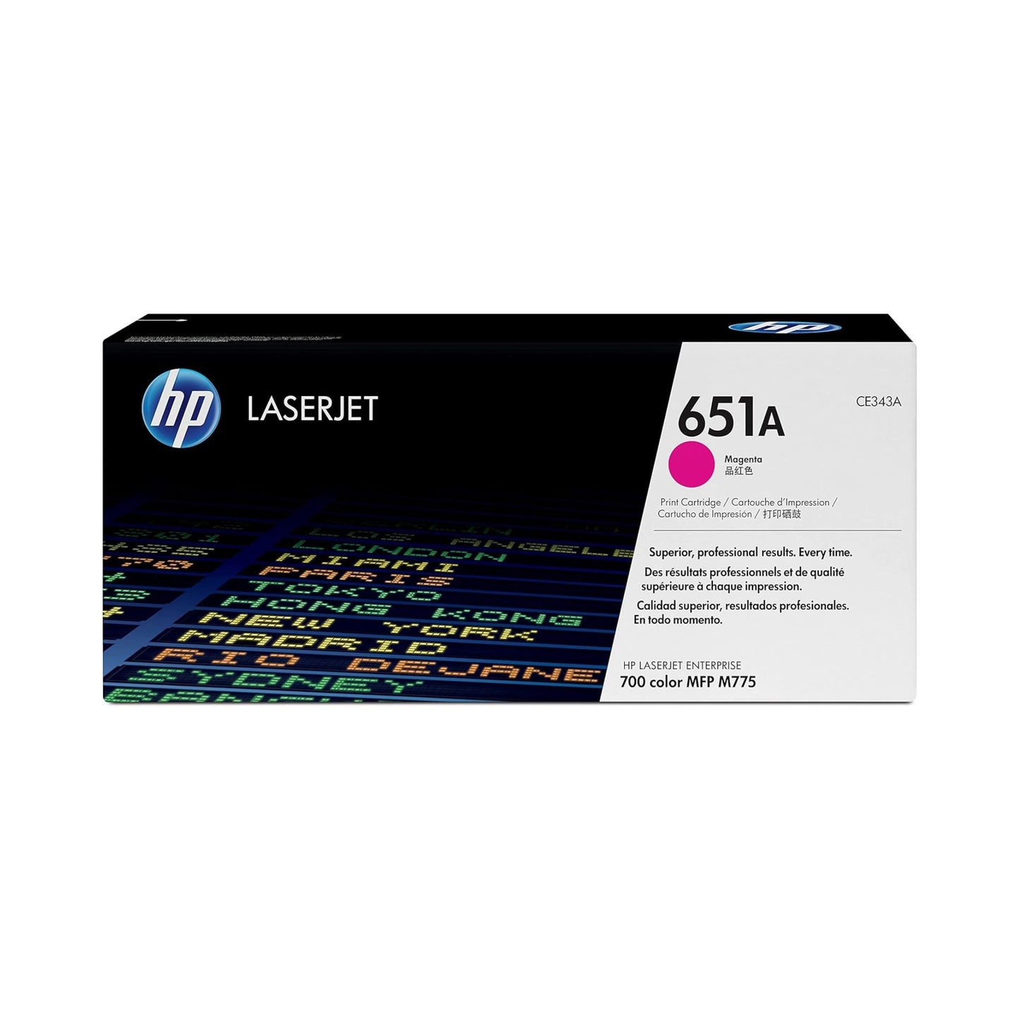 Toner Magenta Originale HP 651A CE343A per HP Color LaserJet Enterprise