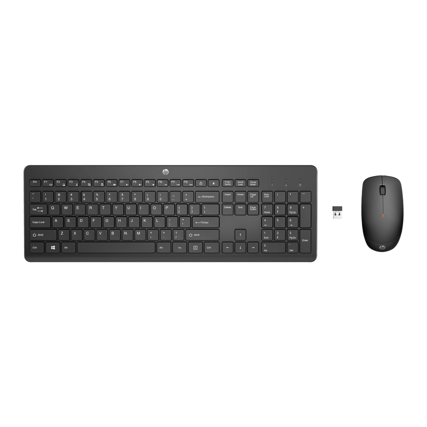Kit Tastiera e Mouse Wireless HP 230 - Nero